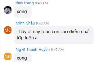 Thành tích học tập xuất sắc